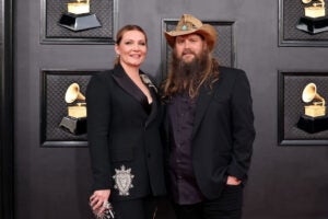 Chris Stapleton and Morgane Hayes