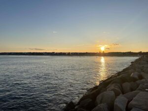 The Wells Beach Jetty