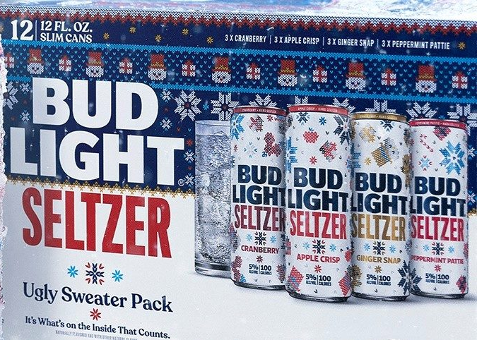 bud light ugly sweater seltzer target