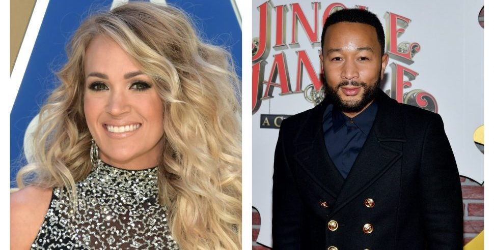 Watch: Carrie Underwood And John Legend's 'Hallelujah'