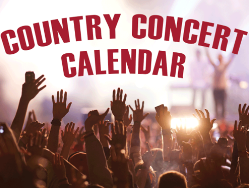 Country Concert Calendar