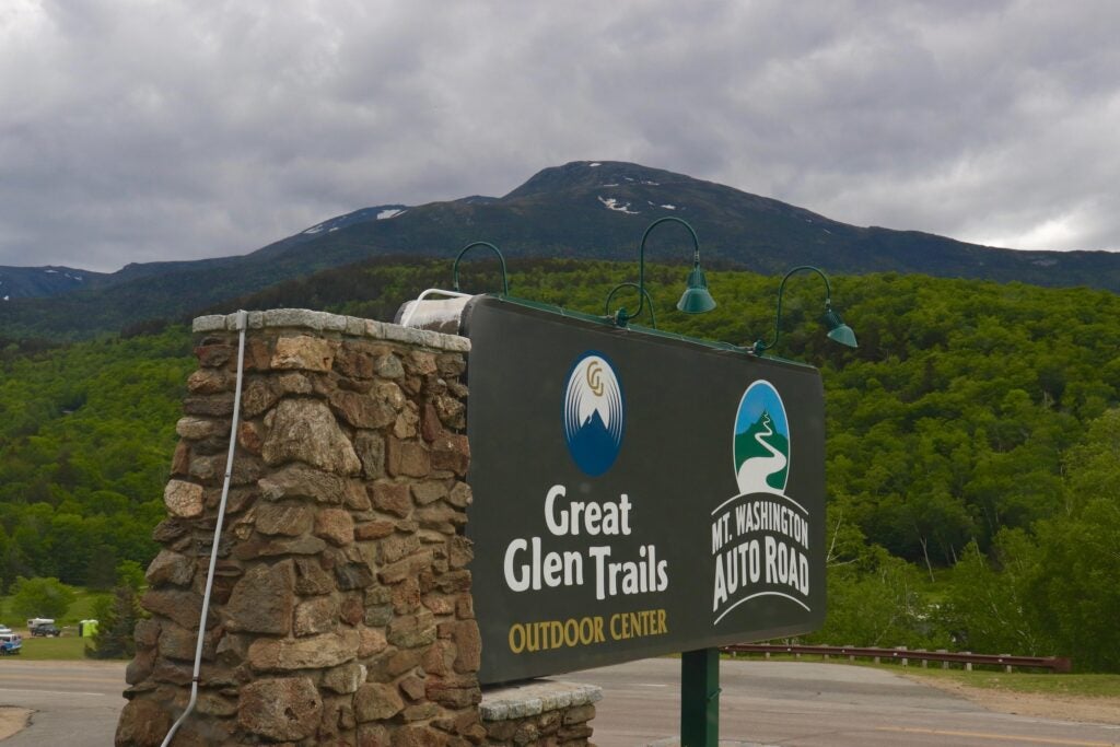 Mt. Washington Auto Road Sign