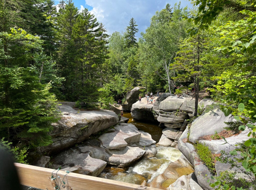 Ammonoosuc River Rock Jump