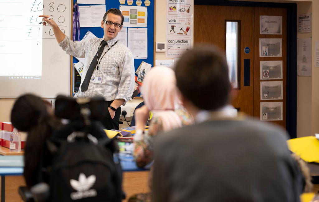 Pupils Return To The Classroom For The New School Year