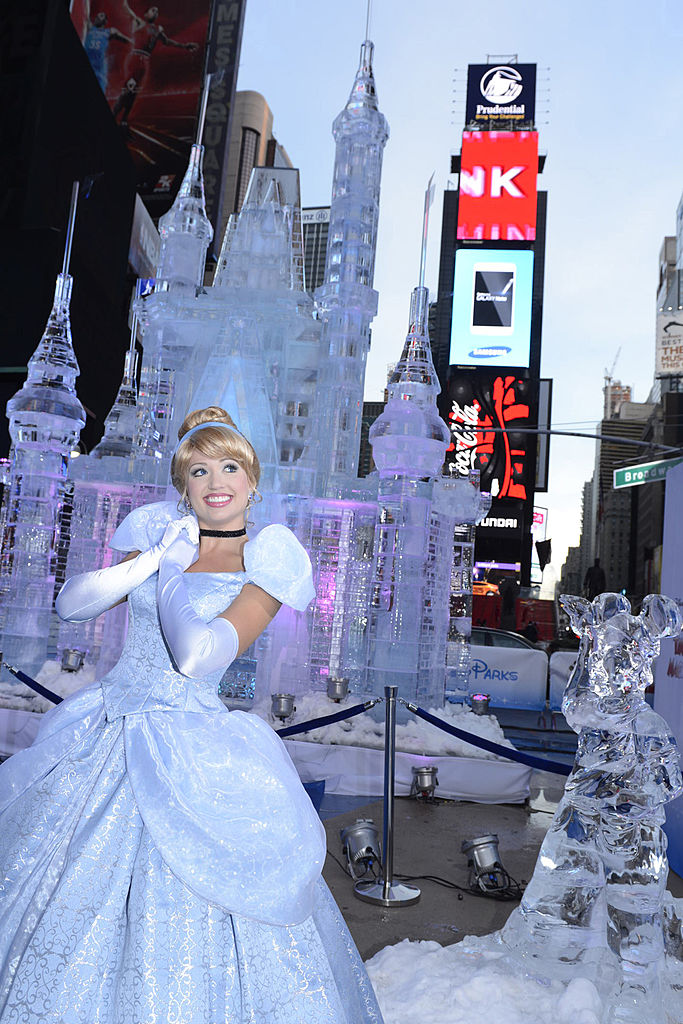 cinderella actress in times square