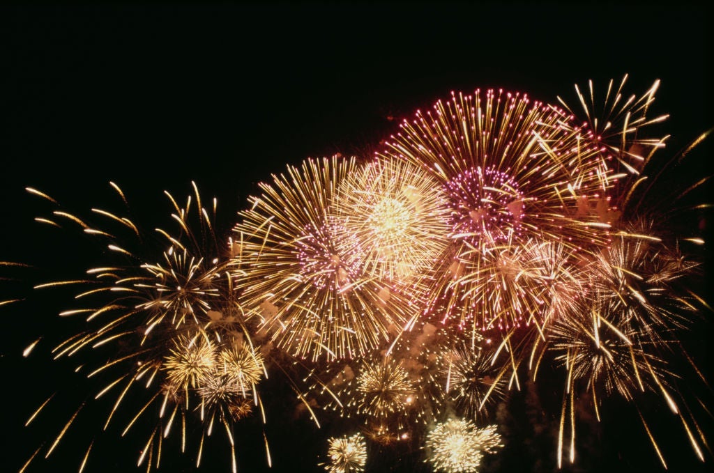 fireworks display