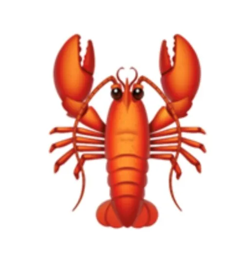 Lobster emoji 