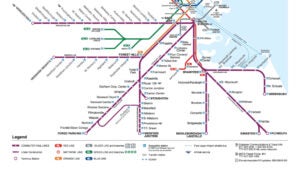 MBTA Commuter Rail Map