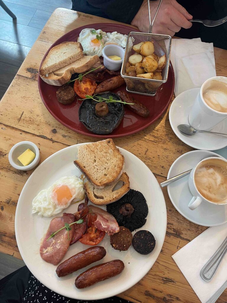 Full Irish Breakfast in Ireland