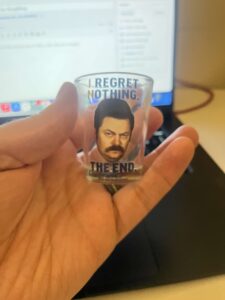 Ron Swanson is no shoplifter