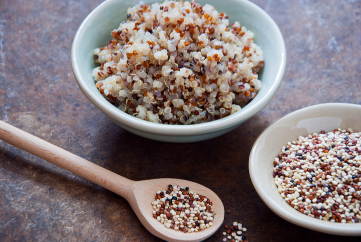 A bowl of quinoa 